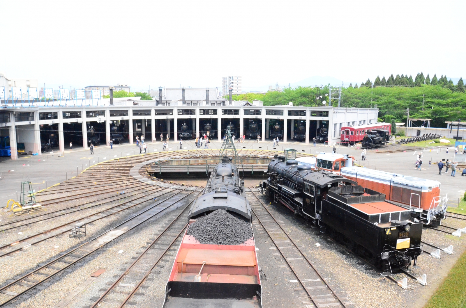 locomotive roundhouse