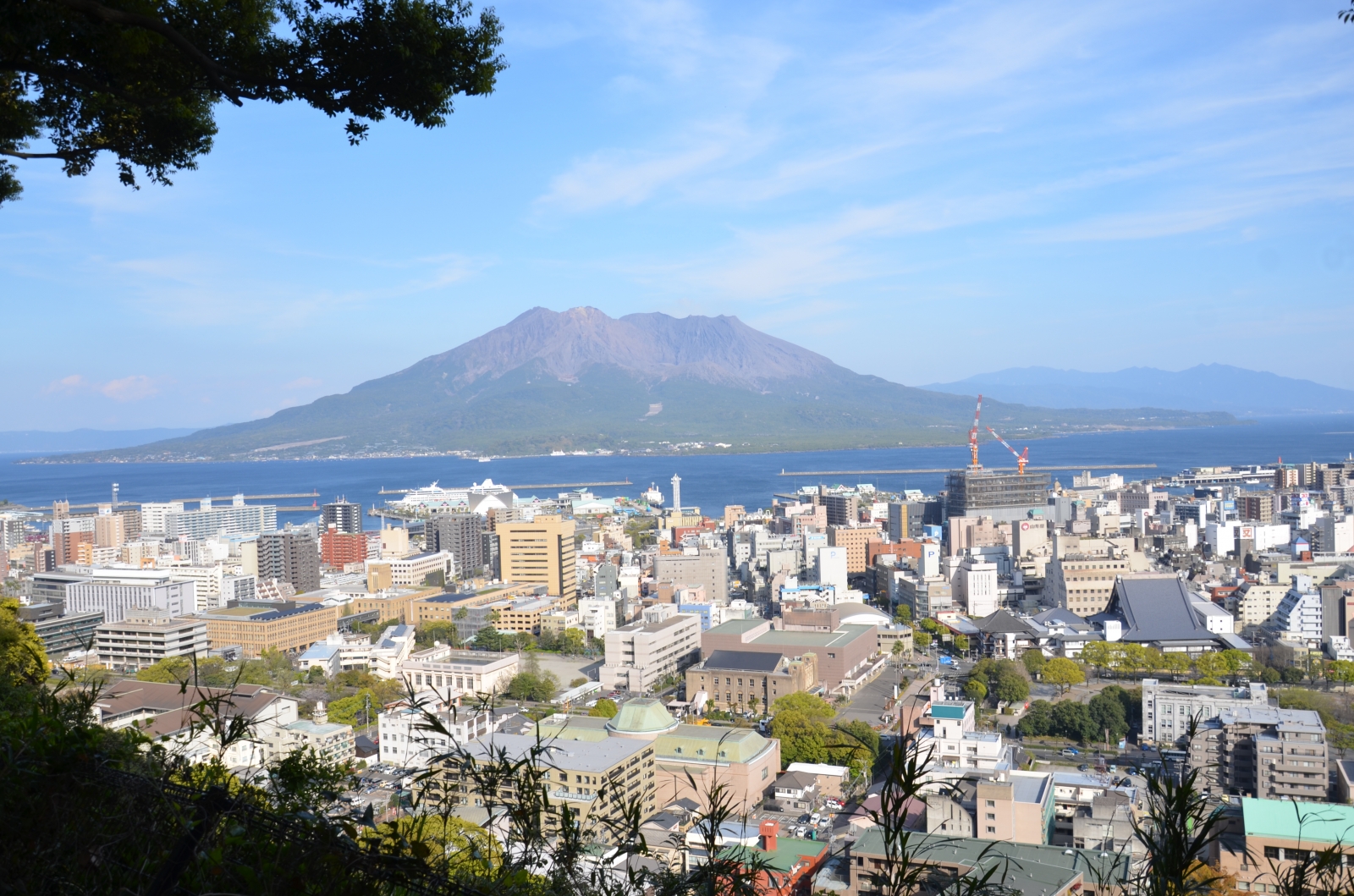 Sakurajima from Shiroyama