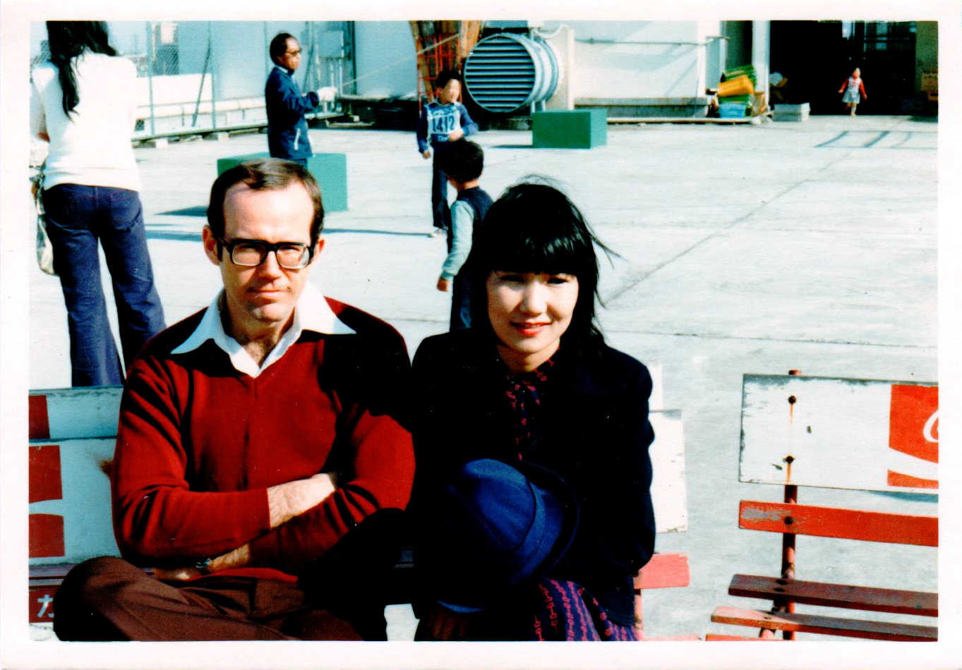on the Seiyu roof